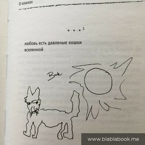 Буковски нарисовал кота